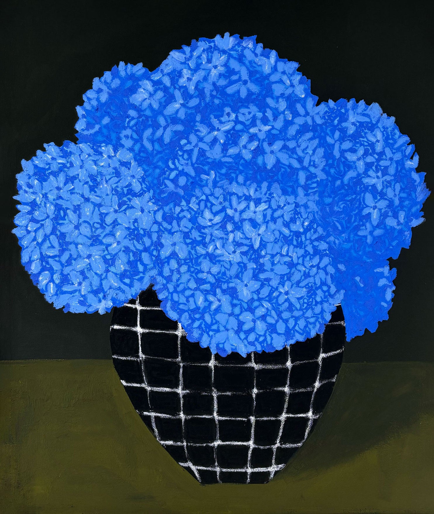 Blue Hydrangeas