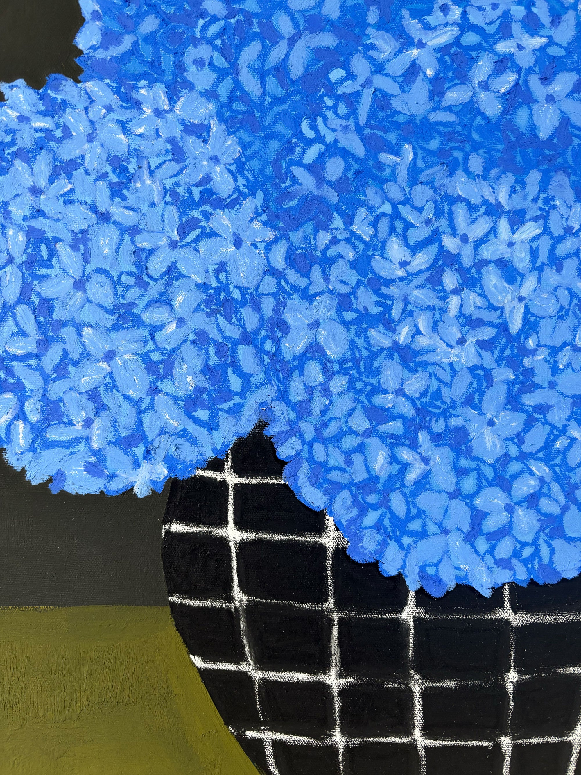 Blue Hydrangeas